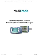 MultiTrode MultiSmart Integrator Manual preview