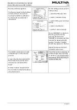 Предварительный просмотр 174 страницы Multiva Cerex 300 Comfort Operation And Maintenance Manual