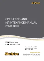 Preview for 1 page of Multiva FORTE S300 Operating And Maintenance Manual