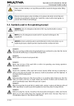 Preview for 15 page of Multiva FX300 Comfort Operation And Maintenance Manual