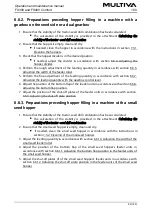 Preview for 82 page of Multiva FX300 Comfort Operation And Maintenance Manual