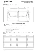 Preview for 83 page of Multiva FX300 Comfort Operation And Maintenance Manual