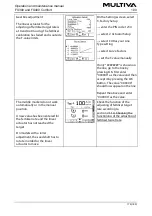 Preview for 176 page of Multiva FX300 Comfort Operation And Maintenance Manual