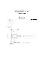 Preview for 1 page of MUNBYN IDS001 Instructions