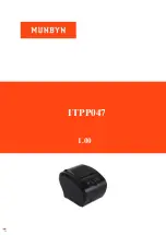 Предварительный просмотр 1 страницы MUNBYN ITPP047 Manual