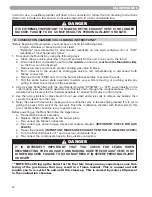 Preview for 38 page of Munchkin 199VWH Installation & Operating Instructions Manual