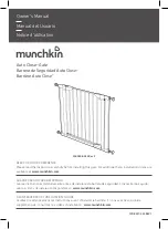 Munchkin Auto Close MK0006-022 Owner'S Manual preview