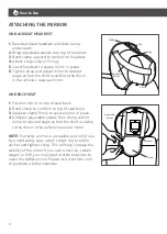 Preview for 8 page of Munchkin Brica Cruisin' Baby In-Sight Owner'S Manual