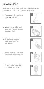 Preview for 5 page of Munchkin ClearNose Instruction Manual