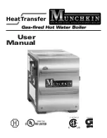 Munchkin GAS-FIRED BOILER User Manual предпросмотр