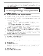 Preview for 35 page of Munchkin HIGH EFFICIENCY HEATER with the "925" Controller Operating Instructions Manual