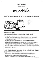 Preview for 1 page of Munchkin MK0057 Quick Start Manual