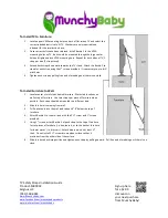 Предварительный просмотр 2 страницы MUNCHYBABY MB0002 Installation Manual