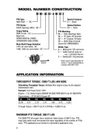 Предварительный просмотр 2 страницы Muncie SS66 Installation Instructions Manual