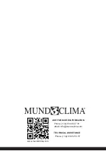 Preview for 16 page of MUND CLIMA MUC-W7/CE Installation Manual