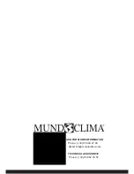 Preview for 58 page of MUND CLIMA MUPR-H6 Service Manual