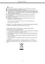 Предварительный просмотр 4 страницы MUND CLIMA serie h5a mupr-h5a Installation And Owner'S Manual