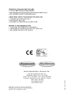 Preview for 16 page of Mundial SA Aqquant Syllent MB63E0020A Installation And Operation Manual