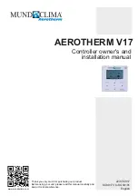 mundoclima AEROTHERM V17 Owners And Installation Manual предпросмотр