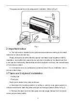 Предварительный просмотр 8 страницы mundoclima CL 20 810 Installation And User Manual