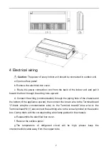 Предварительный просмотр 11 страницы mundoclima CL 20 810 Installation And User Manual