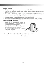 Предварительный просмотр 11 страницы mundoclima CL20007 Installation And Owner'S Manual