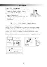 Предварительный просмотр 72 страницы mundoclima CL20007 Installation And Owner'S Manual