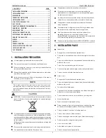 Preview for 2 page of mundoclima CL23190 Installation Manual