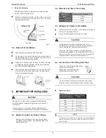 Предварительный просмотр 7 страницы mundoclima CL23215 Installation Manual