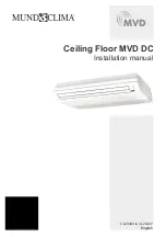 mundoclima CL23400 Installation Manual preview