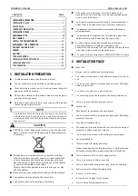 Preview for 2 page of mundoclima CL23904 Installation Manual