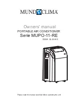 mundoclima GPEN12A5NK3BA Owner'S Manual предпросмотр