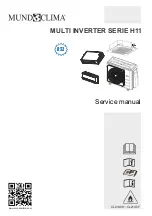 Предварительный просмотр 1 страницы mundoclima H11 Series Service Manual