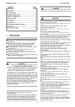 Preview for 3 page of mundoclima MINI MVD V6M Installation And Owner'S Manual And Information Requirements