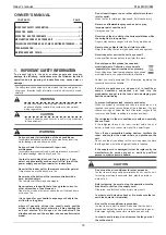 Preview for 16 page of mundoclima MINI MVD V6M Installation And Owner'S Manual And Information Requirements