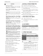 Предварительный просмотр 4 страницы mundoclima MUCM-15-W7 Installation Manual And Information Requirements