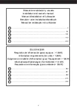 Предварительный просмотр 2 страницы mundoclima MUCR-12-H8 Installation And Owner'S Manual