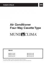 Предварительный просмотр 26 страницы mundoclima MUCS 12 HF Instalation Manual