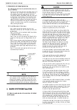 Preview for 8 page of mundoclima MUEN-65-H6T Installation & Owner'S Manual