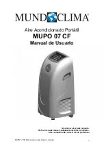 Предварительный просмотр 1 страницы mundoclima MUPO 07 CF User Manual