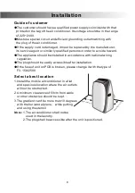 Предварительный просмотр 10 страницы mundoclima MUPO-H6 Installation And Owner'S Manual