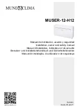 mundoclima MUSER-12-H12 Manual preview