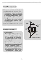 Предварительный просмотр 6 страницы mundoclima MUVR-12-H10 Installation And Owner'S Manual