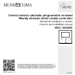 mundoclima WDC-120GWK Owners And Installation Manual preview