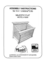 Preview for 1 page of Munire MAJESTIC FLAT Assembly Instructions Manual