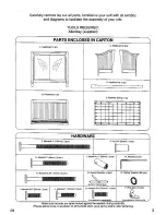 Предварительный просмотр 2 страницы Munire Park Avenue 7720 Assembly Instructions Manual