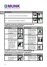 Предварительный просмотр 12 страницы Munk 30393 Assembly And Operating Instructions Manual