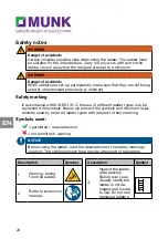 Предварительный просмотр 24 страницы Munk 30393 Assembly And Operating Instructions Manual