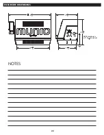 Preview for 24 page of Munro Complete PRO II Owner'S Manual