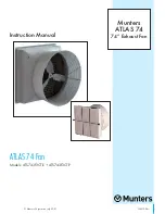 Munters ATLAS 74 Instruction Manual preview